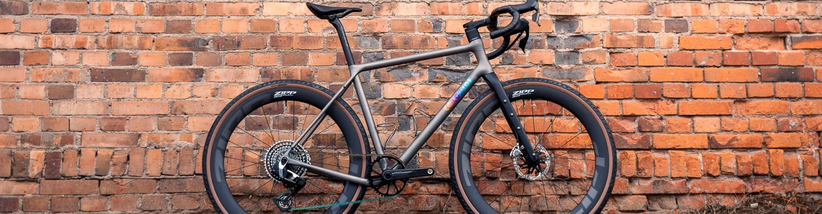 Titanium bike – a real superhero, almost like from a comic book