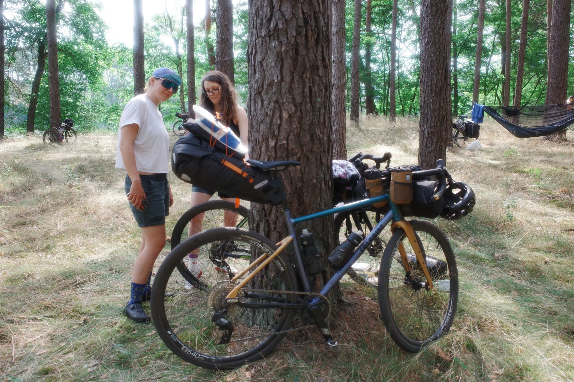 Bikepacking or packing strategy